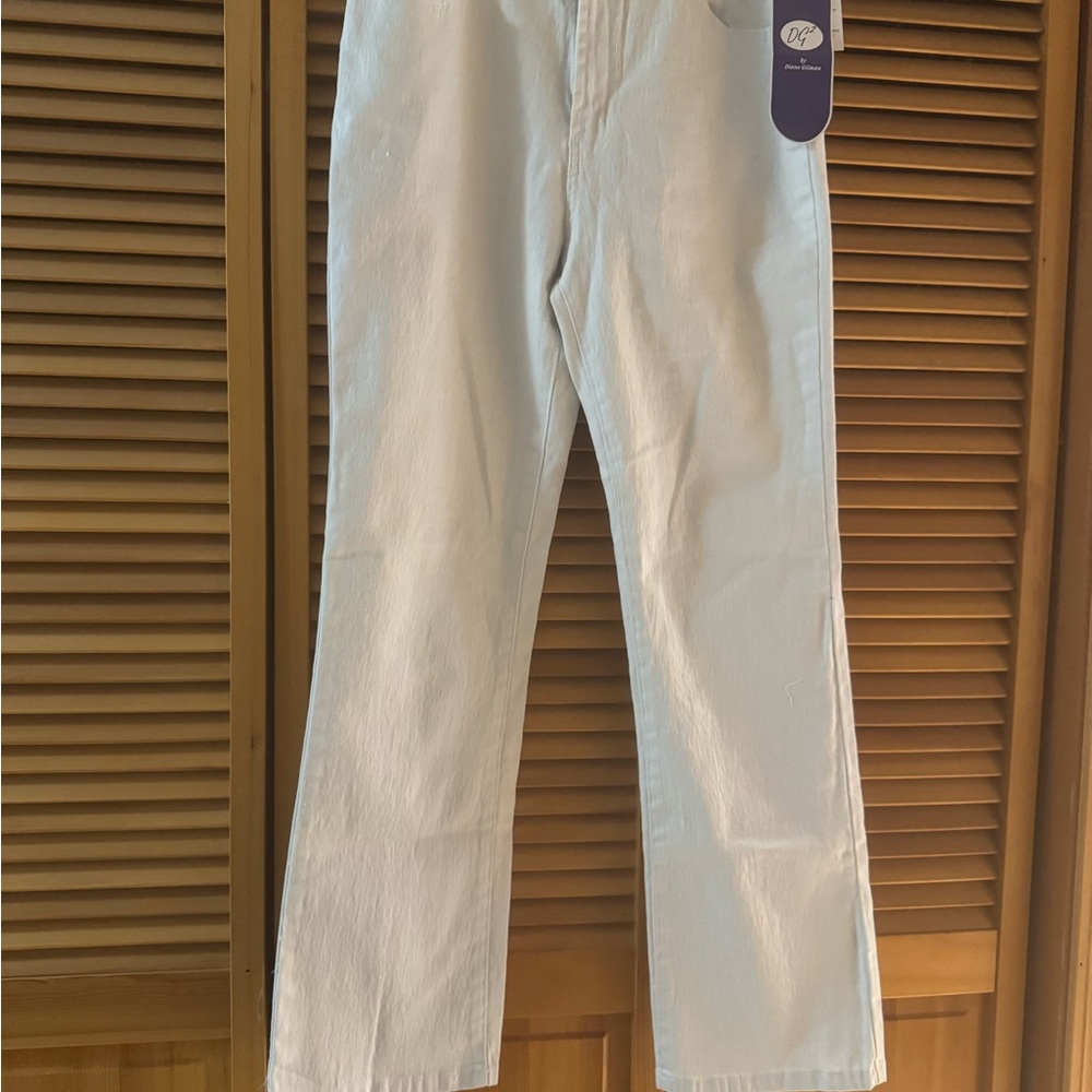 DG2 by Diane Gilman White Jeans